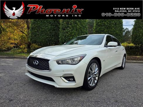 Used 2018 INFINITI Q50 Luxe w/ Essential Package (3.0T Luxe) image 1