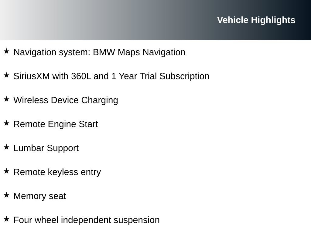 Used 2026 BMW X3 xDrive30i w/ Convenience Package AWD/4WD image 9