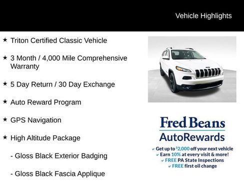 Used 2018 Jeep Cherokee Limited w/ High Altitude Package AWD/4WD image 5