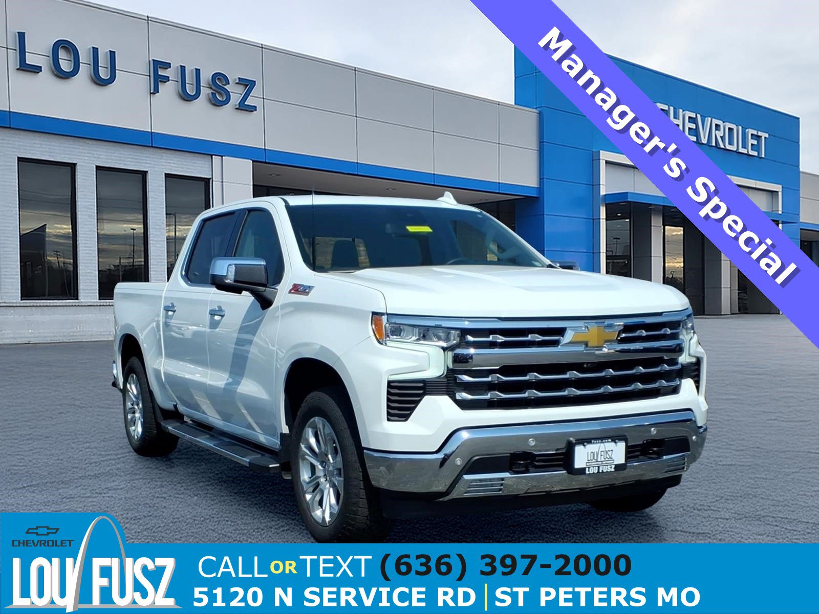 Used 2025 Chevrolet Silverado 1500 LTZ w/ Z71 Off-Road Package AWD/4WD image 1