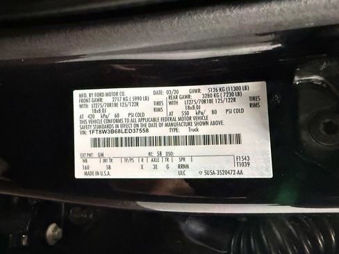 Used 2020 Ford F350 Lariat w/ Lariat Ultimate Package image 57