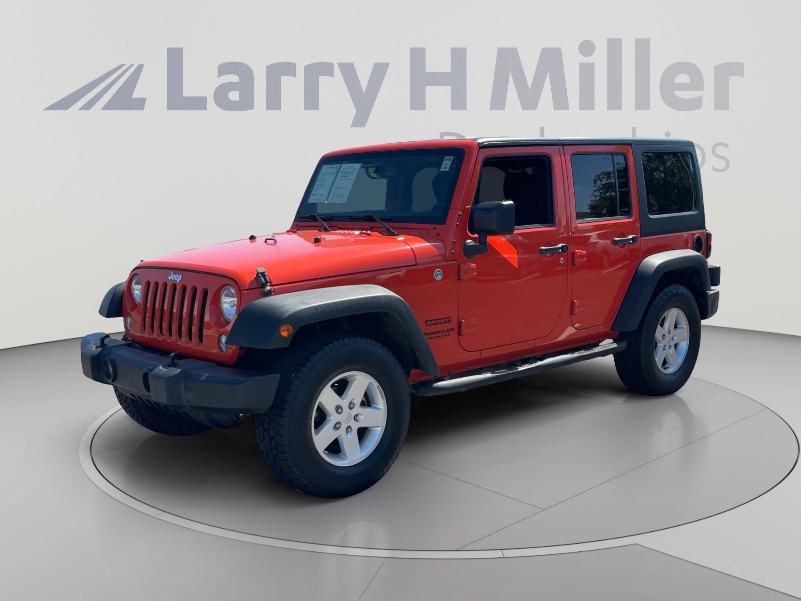 Used 2015 Jeep Wrangler Unlimited Sport w/ Quick Order Package 24S AWD/4WD image 1