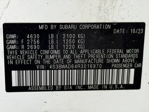 Used 2024 Subaru Legacy Premium AWD/4WD image 37