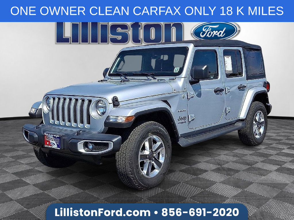 Used 2022 Jeep Wrangler Unlimited Sahara w/ Cold Weather Group AWD/4WD image 1