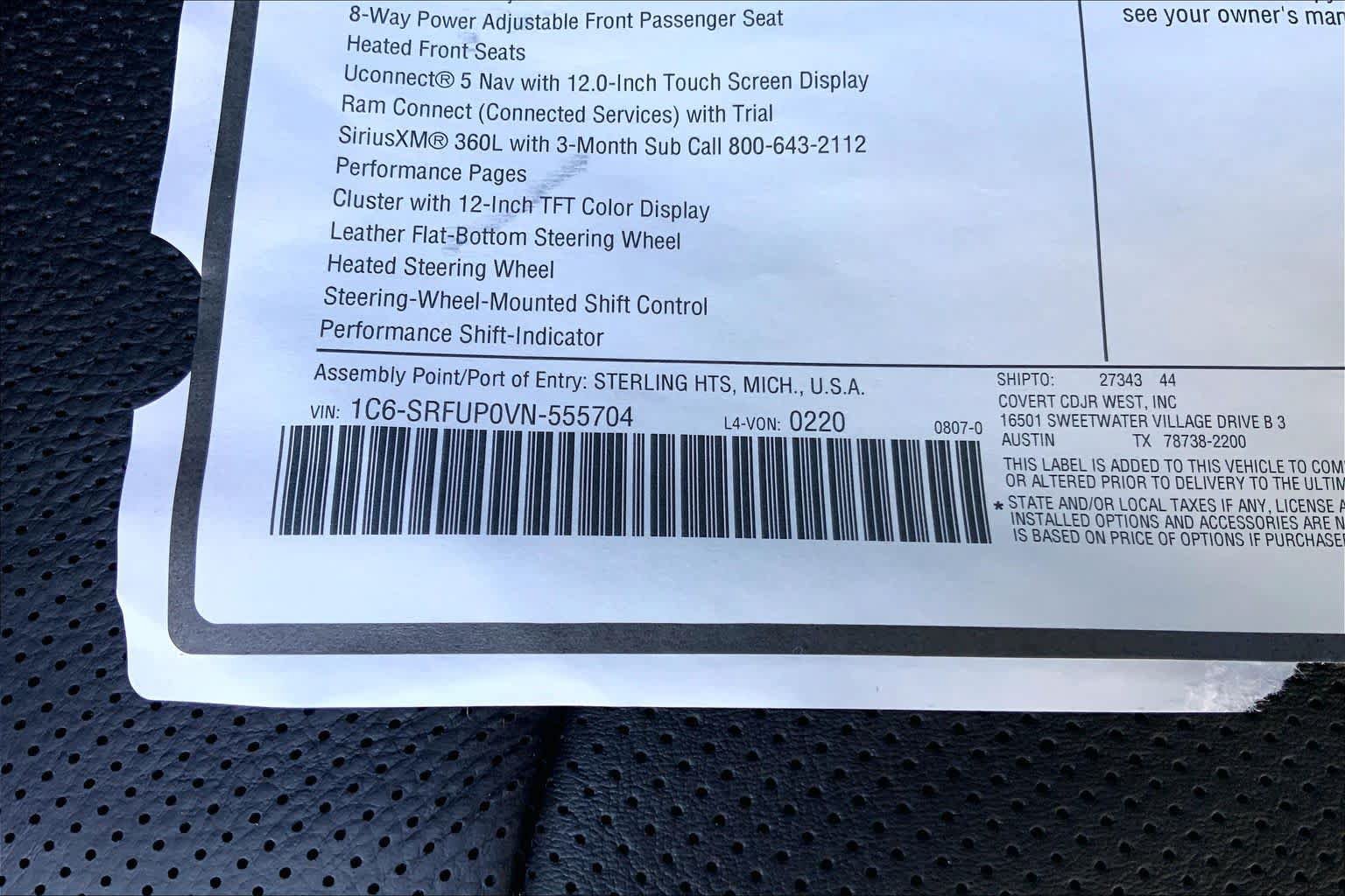 New 2027 RAM 1500 RHO AWD/4WD image 18