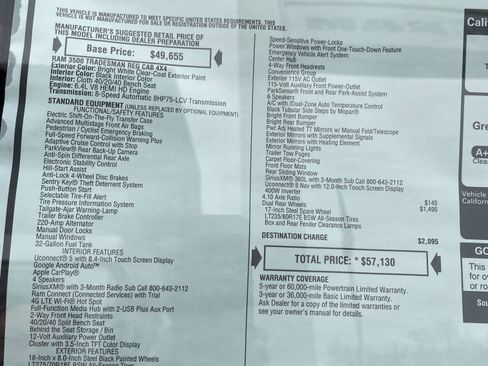 New 2026 RAM 3500 Tradesman image 24