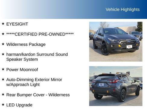 Certified 2025 Subaru Crosstrek 2.5i Wilderness w/ Wilderness Package image 5