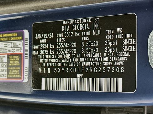 Certified 2024 Kia Sorento SX Prestige AWD/4WD image 33