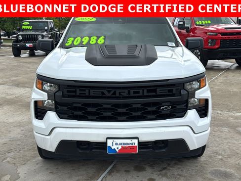 Used 2023 Chevrolet Silverado 1500 Custom w/ LPO, Dark Essentials Package image 2