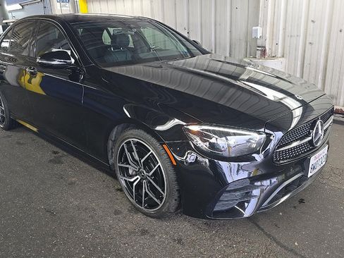 Used 2021 Mercedes-Benz E 450 4MATIC Sedan w/ Premium Package image 1