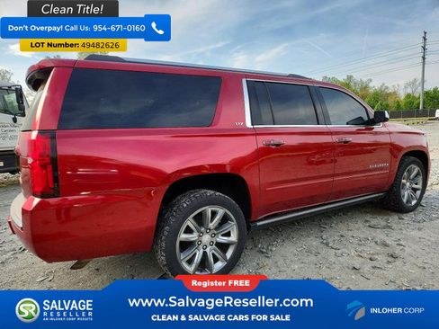 Used 2015 Chevrolet Suburban LTZ image 4