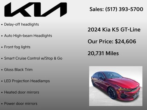 Used 2024 Kia K5 GT-Line image 17