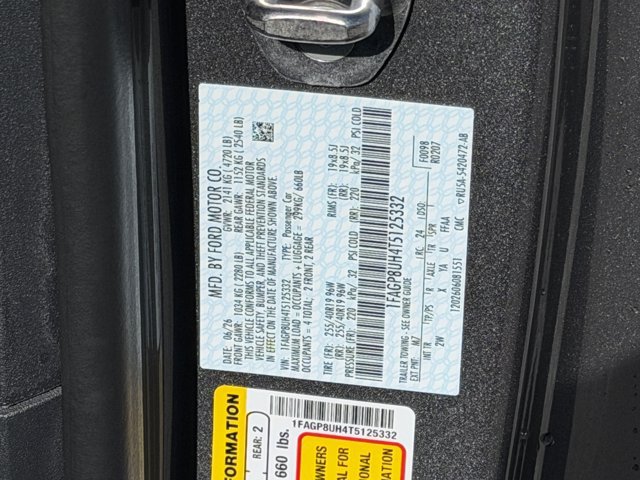New 2026 Ford Mustang Convertible w/ Mustang Nite Pony Package RWD image 17