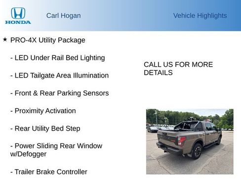 Used 2021 Nissan Titan PRO-4X w/ Pro-4x Convenience Package AWD/4WD image 11