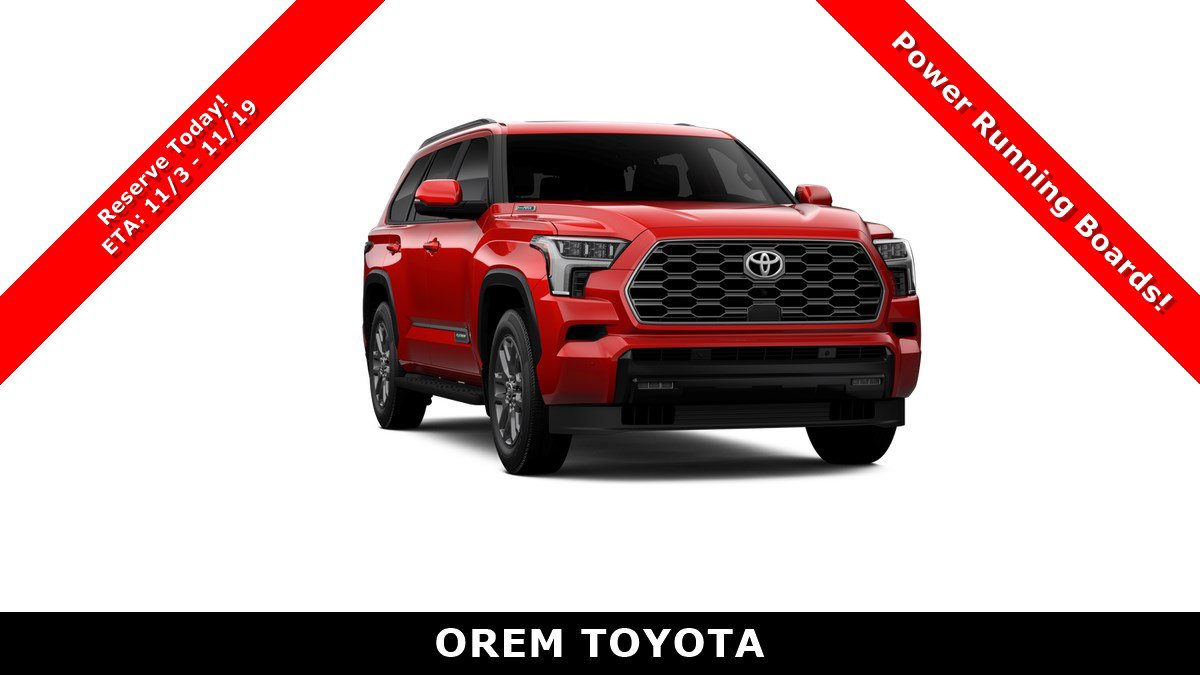 New 2026 Toyota Sequoia Platinum AWD/4WD image 16