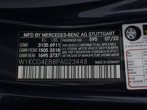 Used 2023 Mercedes-Benz EQS 580 4MATIC Sedan image 64