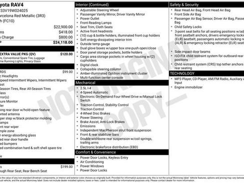 Used 2009 Toyota RAV4 4WD w/ Base L4 Extra Value Pkg image 7