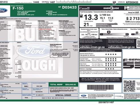 Used 2019 Ford F150 XLT w/ Equipment Group 302A Luxury AWD/4WD image 4
