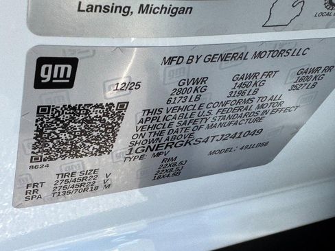 New 2026 Chevrolet Traverse LT w/ LPO, Floor Liner Package image 20