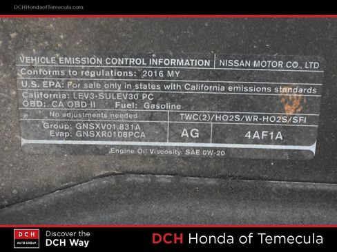 Used 2016 Nissan Sentra SV FWD image 9
