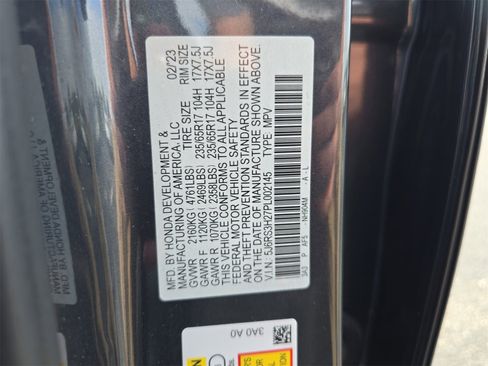 Certified 2023 Honda CR-V LX image 29