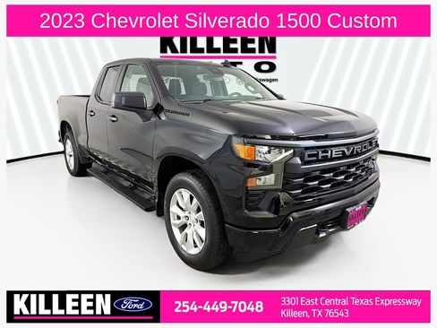Used 2023 Chevrolet Silverado 1500 Custom w/ LPO, Dark Essentials Package image 1