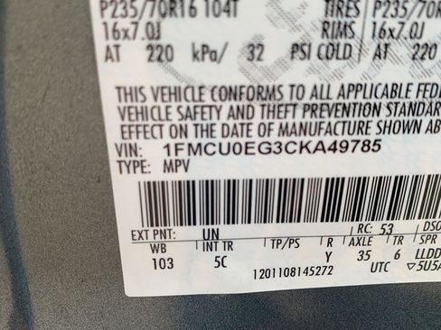 Used 2012 Ford Escape Limited image 19