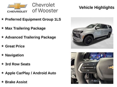 New 2026 Chevrolet Suburban LS w/ Max Trailering Package AWD/4WD image 2