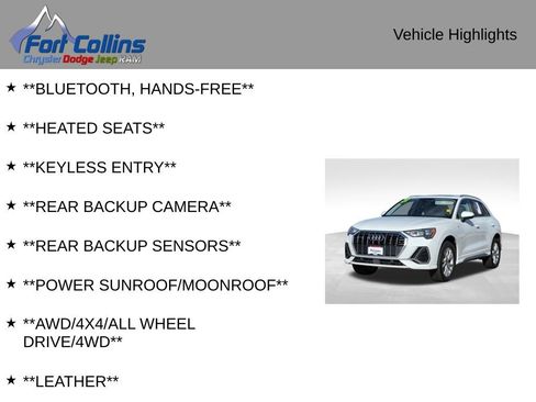 Used 2021 Audi Q3 2.0T Premium w/ Convenience Package image 4