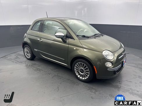 Used 2012 FIAT 500 Lounge w/ Luxury Leather Pkg image 7