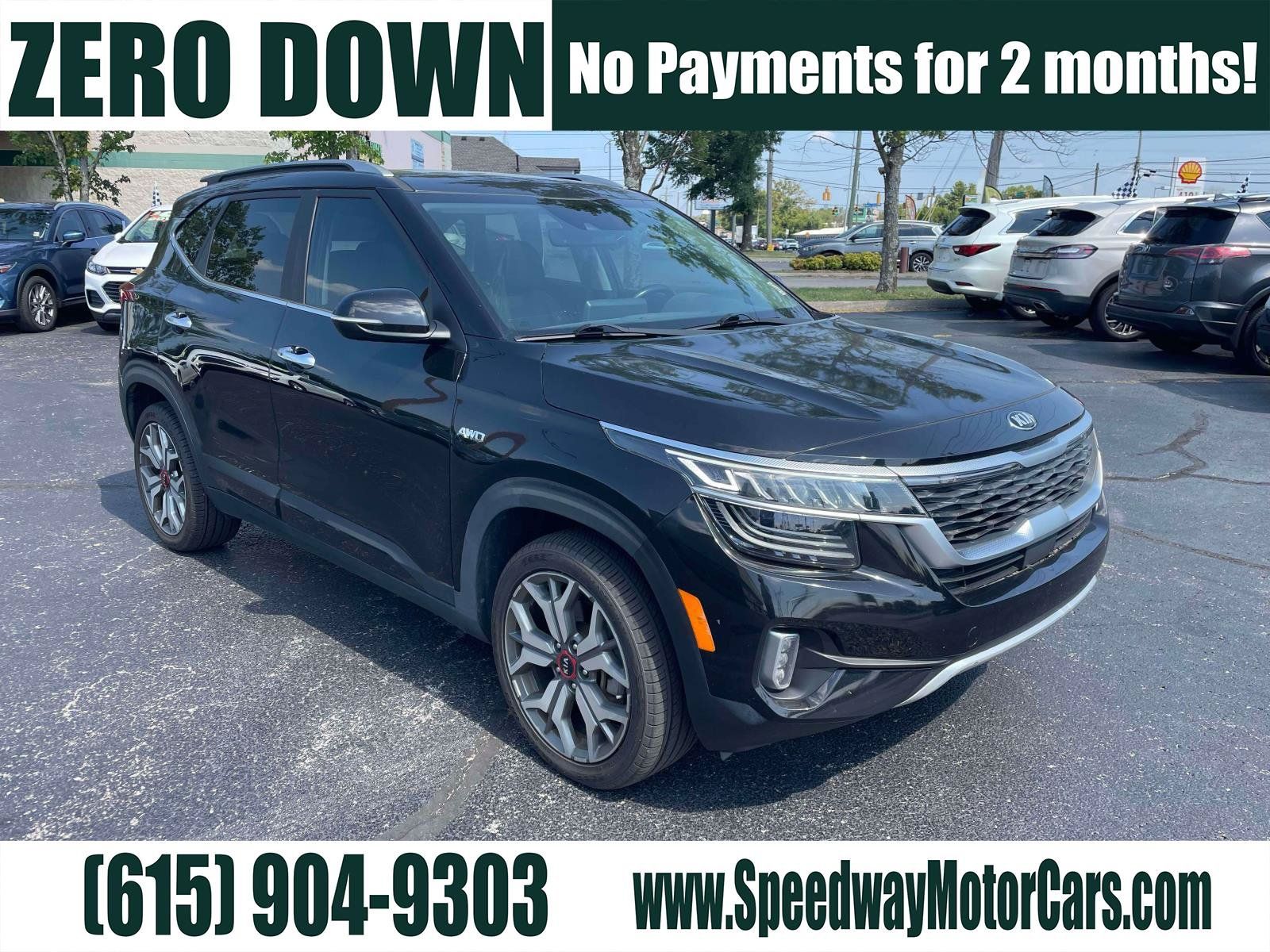 Used 2021 Kia Seltos SX w/ SX Sunroof Package AWD/4WD image 1