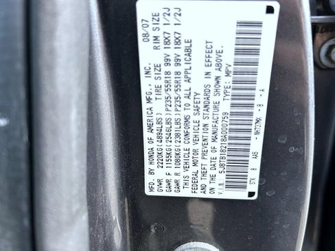 Used 2008 Acura RDX SH-AWD image 25
