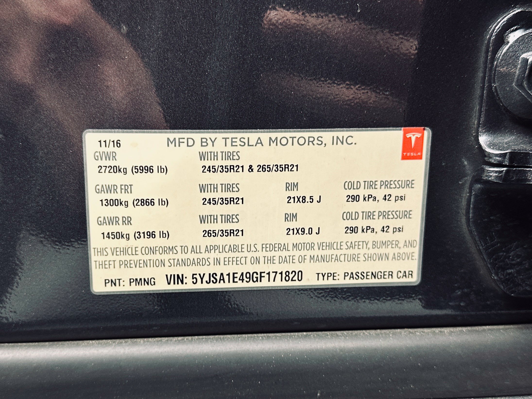 Used 2016 Tesla Model S P100D AWD/4WD image 40