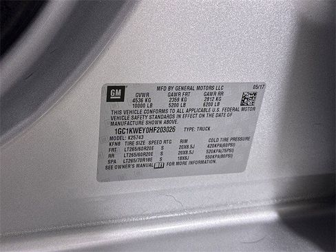 Used 2017 Chevrolet Silverado 2500 LTZ w/ Duramax Plus Package image 35