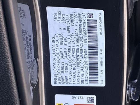 Certified 2026 Honda Civic LX image 37
