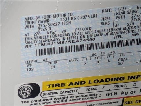 New 2025 Ford Expedition Platinum w/ Stealth Appearance Package image 17