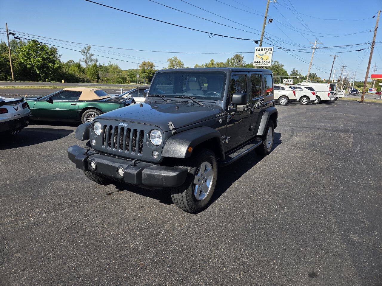 Used 2017 Jeep Wrangler Unlimited Sport w/ Quick Order Package 24S AWD/4WD image 3