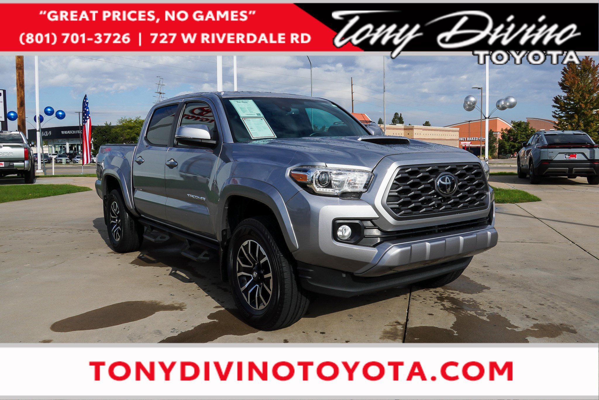 Certified 2021 Toyota Tacoma TRD Sport w/ Technology Package AWD/4WD image 1