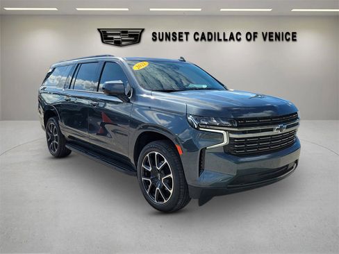 Used 2021 Chevrolet Suburban RST w/ Rear Media and Nav Package image 1