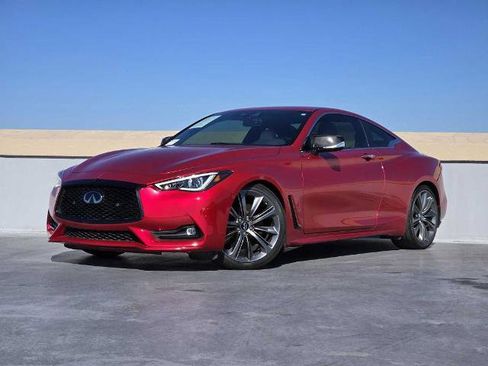 Certified 2021 INFINITI Q60 Red Sport 400 w/ Proactive Package image 1