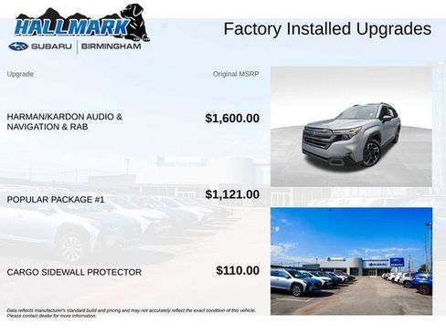 Used 2025 Subaru Forester Limited w/ Popular Package #1 AWD/4WD image 6