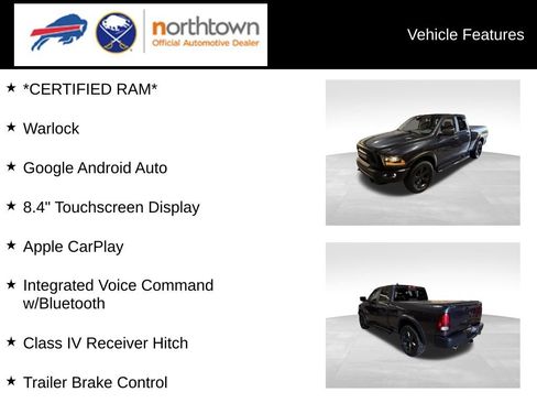 Used 2020 RAM 1500 Warlock w/ Electronics Group AWD/4WD image 4