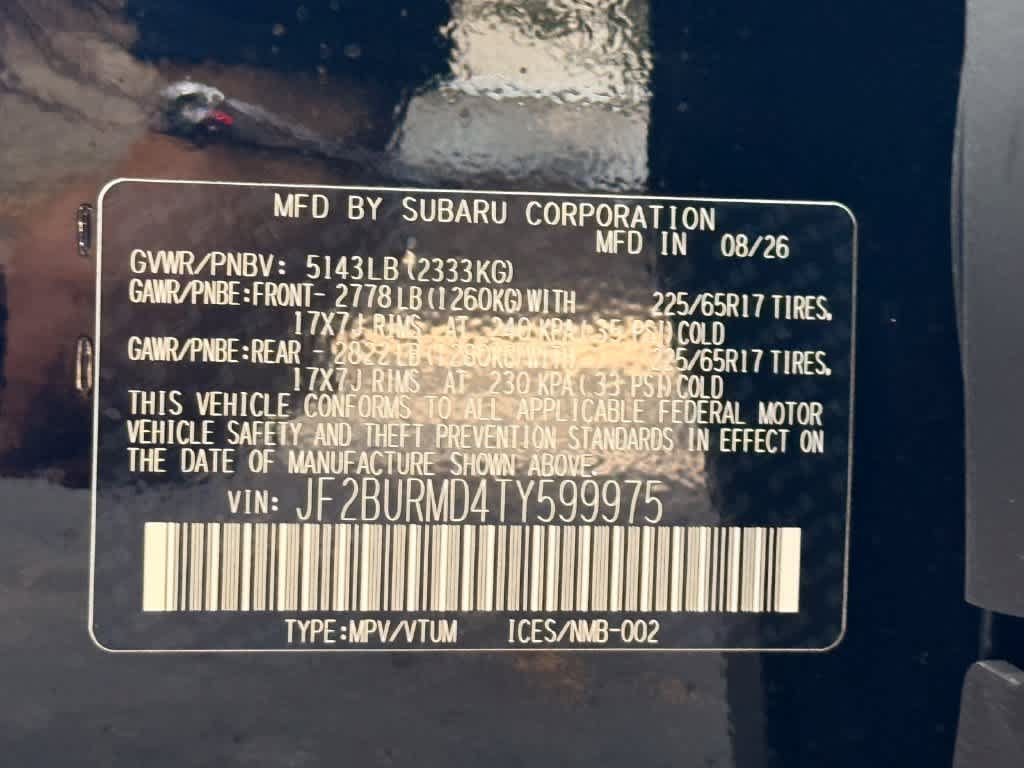New 2026 Subaru Outback Wilderness AWD/4WD image 22