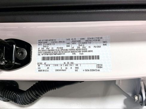 Used 2021 Ford F150 Lariat w/ Equipment Group 502A High image 31