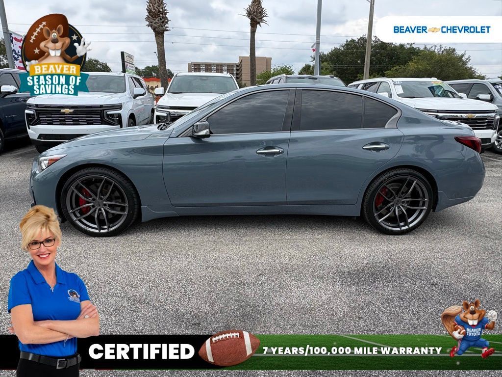 Used 2023 INFINITI Q50 Red Sport 400 AWD/4WD image 4