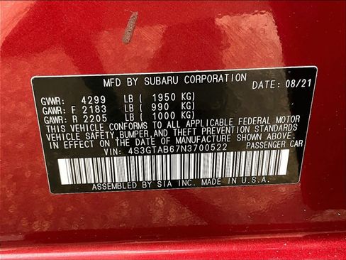 Used 2022 Subaru Impreza 2.0i image 34