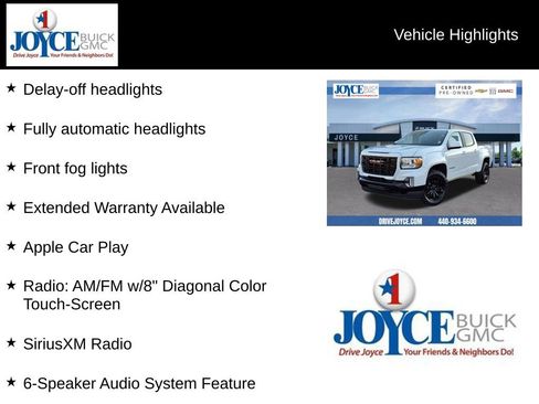 Certified 2022 GMC Canyon Elevation w/ Trailering Package image 24