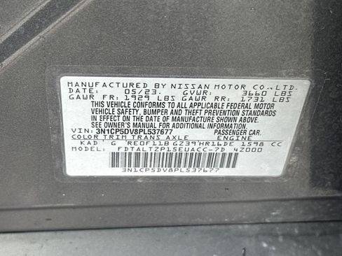 Used 2023 Nissan Kicks SR w/ SR Premium Package FWD image 34