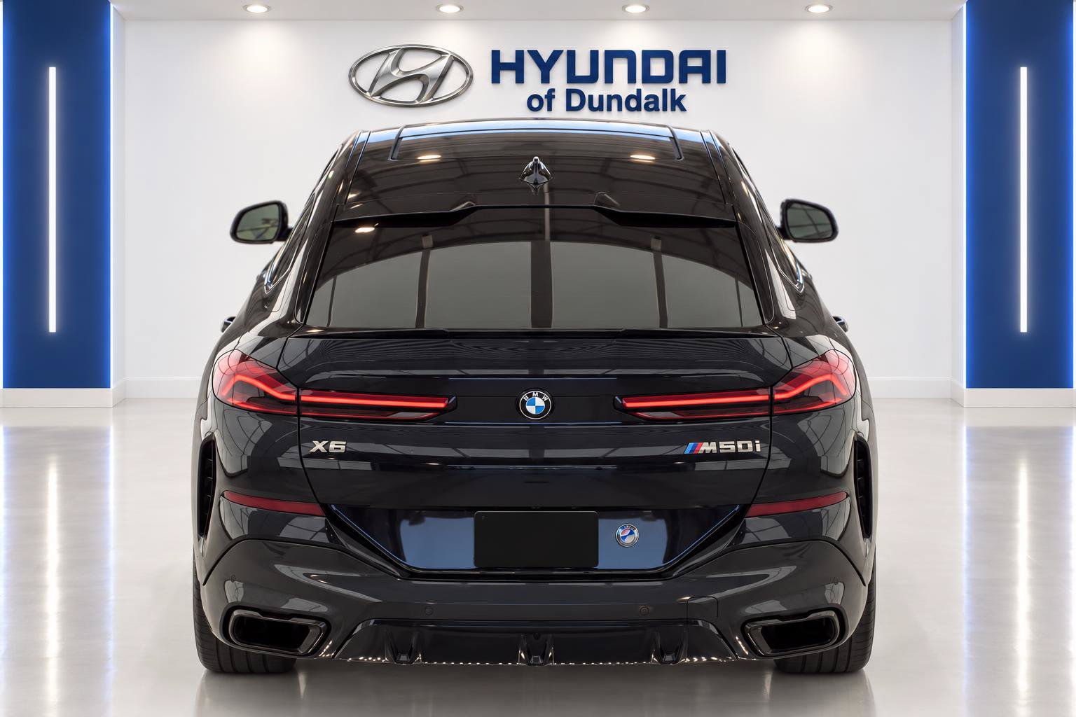 Used 2021 BMW X6 M50i w/ Executive Package AWD/4WD image 6