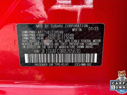 Certified 2024 Subaru Impreza 2.0i Sport AWD/4WD image 31